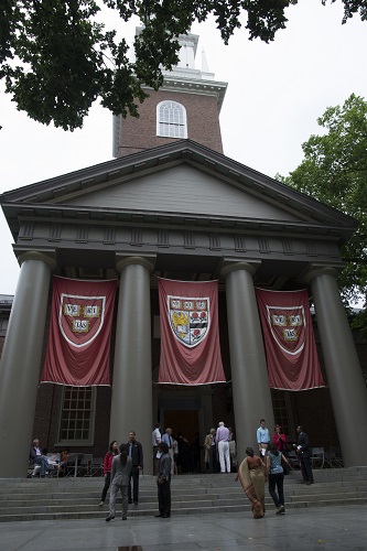 Memorial Church aux couleurs de Harvard