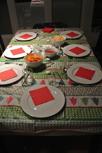 La table de Noël